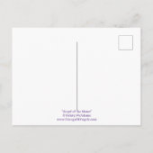 エンジェルムーンスターズ妖精アートシナイラストレーション ポストカード (裏面)