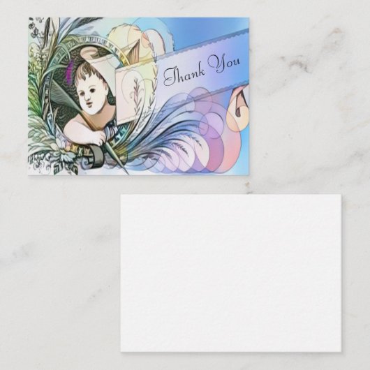 エンジェルメッセージありがとう ノートカード (正面/裏面)