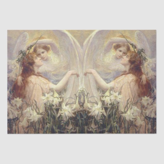 エンジェルメッセージが切り離される 薄葉紙 (正面)