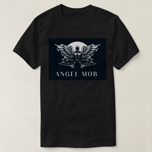 エンジェルモブ Tシャツ (デザイン正面)