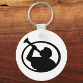 エンジェルモーニ™ LDSキーチェーン キーホルダー (裏面)