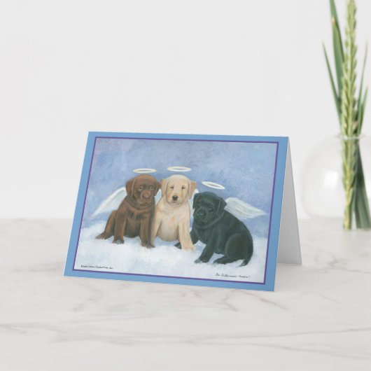 エンジェルラビーズクリスマスカード シーズンカード (正面)