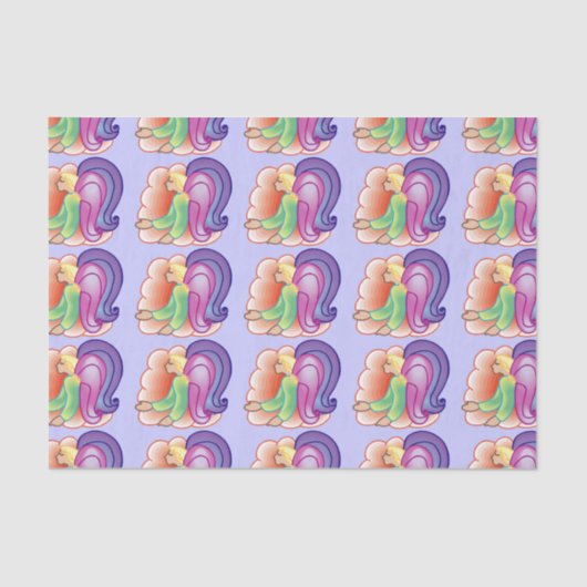 エンジェルラブティッシュペーパー 薄葉紙 (正面)