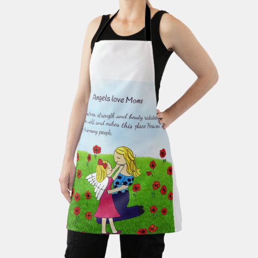 エンジェルラブマムオールオーバープリントエプロン エプロン (インサイチュ)