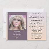 エンジェルラブ写真葬儀追悼法会 招待状 (裏面)