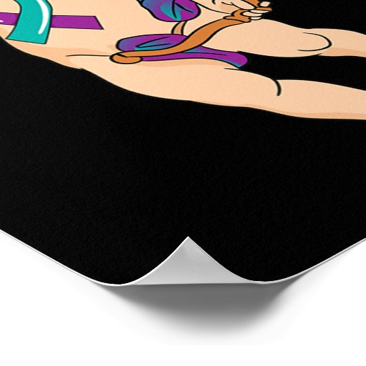 エンジェルリボン精神保健自殺防止戦争 ポスター (角)