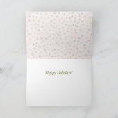 エンジェルルビーザ・ヒツジのホリデーカード シーズンカード (内部)