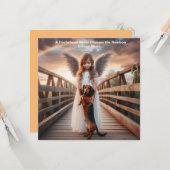 エンジェルレインボーブリッジの共感カードとダシュント カード (正面/裏面インサイチュ)