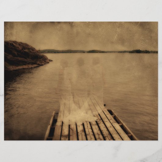 エンジェルヴィンテージアンティークブラウンセピアテクスチャ (正面)