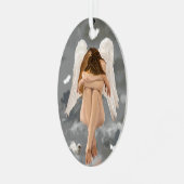 エンジェル休め！セラミックオーナメント メタルオーナメント (正面左)