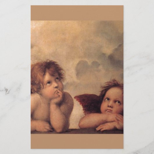 エンジェル信仰ラファエ絵を描ルヴィンテージオールド賛美ズ (正面)