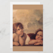 エンジェル信仰ラファエ絵を描ルヴィンテージオールド賛美ズ (正面/裏面)