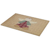 エンジェル初期のガラス切削板 カッティングボード (角)