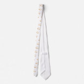 エンジェル動揺してペットの足 ネクタイ (裏面)