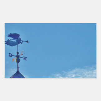 エンジェル吹ズ・ホーン風速計 長方形シール