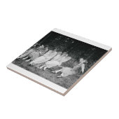 エンジェル喫煙ヴィンテージ写真1920s タイル (側面)