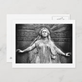 エンジェル墓地の像 ポストカード (正面/裏面)