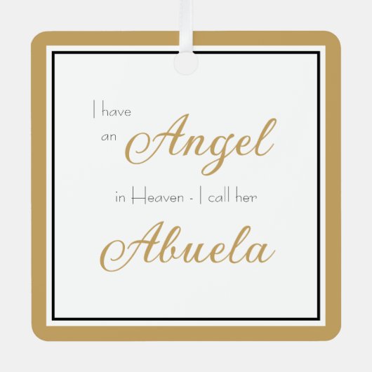 エンジェル天国アブエラ記念写真 メタルオーナメント (正面)