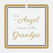 エンジェル天国グランドパ記念写真 メタルオーナメント (正面)