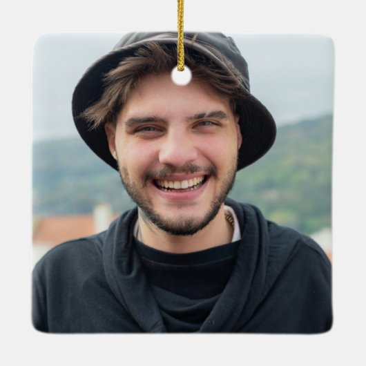 エンジェル天国ソンメモリアル写真 セラミックオーナメント (裏面)