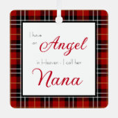 エンジェル天国ナナ記念写真 メタルオーナメント (正面)