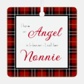 エンジェル天国ノニー記念写真 メタルオーナメント (正面)