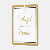エンジェル天国ノンノ記念写真 メタルオーナメント (正面左)