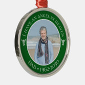 エンジェル天国パパメモリアル写真 メタルオーナメント (右)