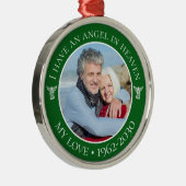 エンジェル天国マイラブメモリアル写真 メタルオーナメント (右)
