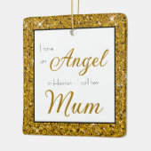 エンジェル天国ムーム記念写真 セラミックオーナメント (左)