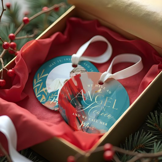 エンジェル天国レッド(鳥)ショウジョウコウカンチョウママ記念写真 オーナメント