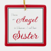 エンジェル天国姉妹記念写真 セラミックオーナメント (正面)