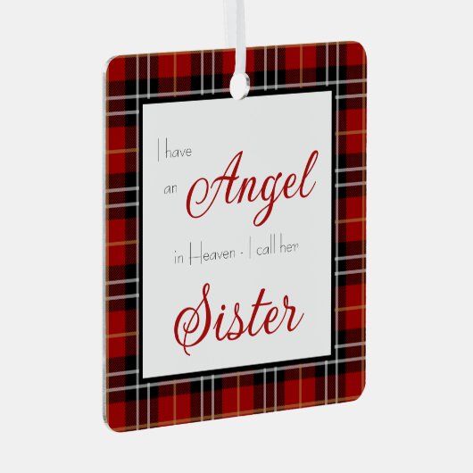 エンジェル天国姉妹記念写真 メタルオーナメント (正面右)