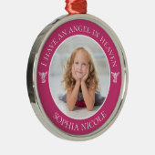 エンジェル天国記念写真 メタルオーナメント (右)