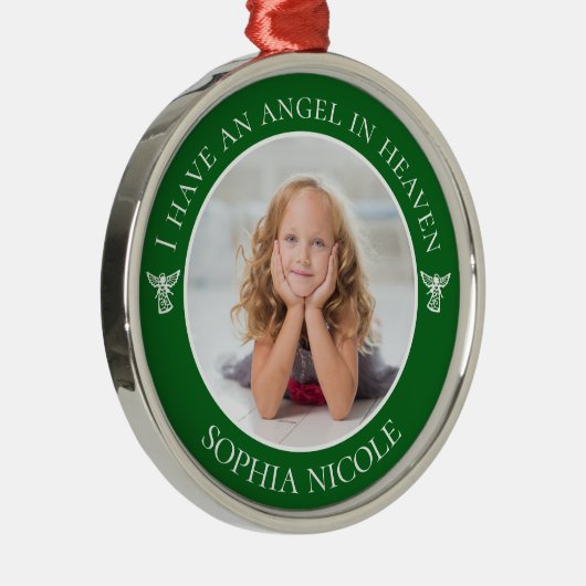 エンジェル天国記念写真 メタルオーナメント (右)