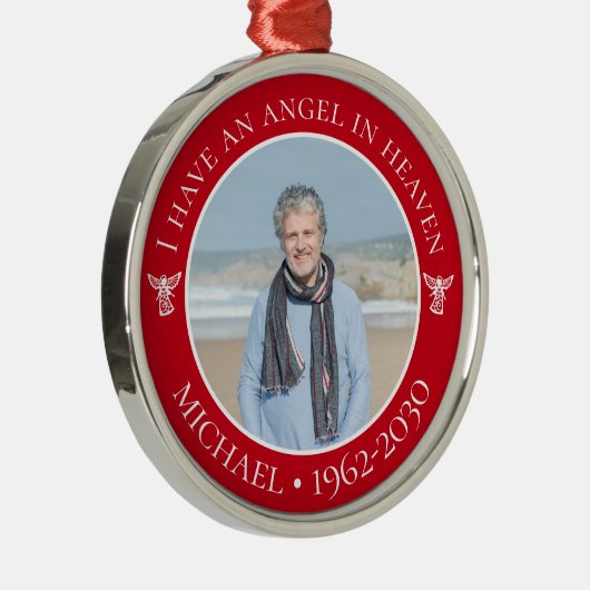 エンジェル天国記念写真 メタルオーナメント (右)