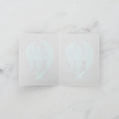 エンジェル失ったインラブ,ブラックとグリーンデザイン シーズンカード (内部)