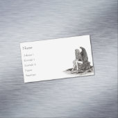 エンジェル失った、ビジネス考えカード マグネット名刺 (インサイチュ)