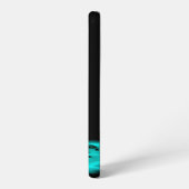 エンジェル失った、考えブラックとグリーンのデザイン SAMSUNG GALAXYケース (左側面)