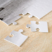 エンジェル失った、考えin、白黒デザイン ジグソーパズル (側面)