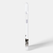 エンジェル失った、考えin、白黒デザイン Case-Mate iPhoneケース (裏面 / 左)