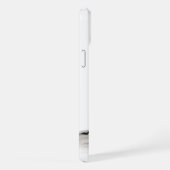 エンジェル失った、考えin、白黒デザイン iPhoneケース (右側面)