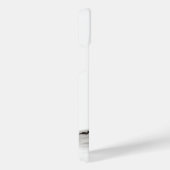 エンジェル失った、考えin、白黒デザイン iPhoneケース (右側面)