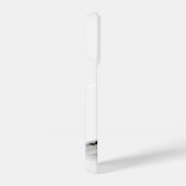 エンジェル失った、考えin、白黒デザイン iPhoneケース (右側面)