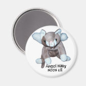 エンジェル子猫は全てを見る マグネット (正面/裏面)