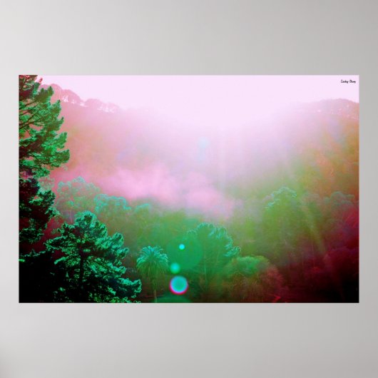 エンジェル島のポスター – X-Large (38インチx 25.4インチ) ポスター (正面)