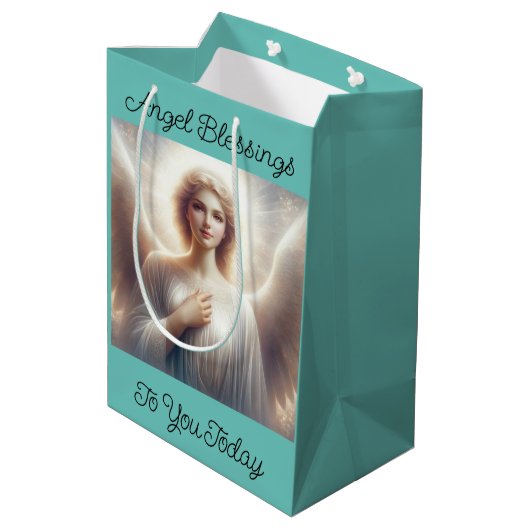 エンジェル恵み抱き枕 ミディアムペーパーバッグ (裏面アングル)