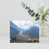 エンジェル氷河はがき ポストカード (スタンド正面)