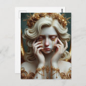 エンジェル泣き叫び黄金涙 ポストカード (正面/裏面)