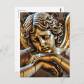 エンジェル泣き叫び黄金涙 ポストカード (正面/裏面)